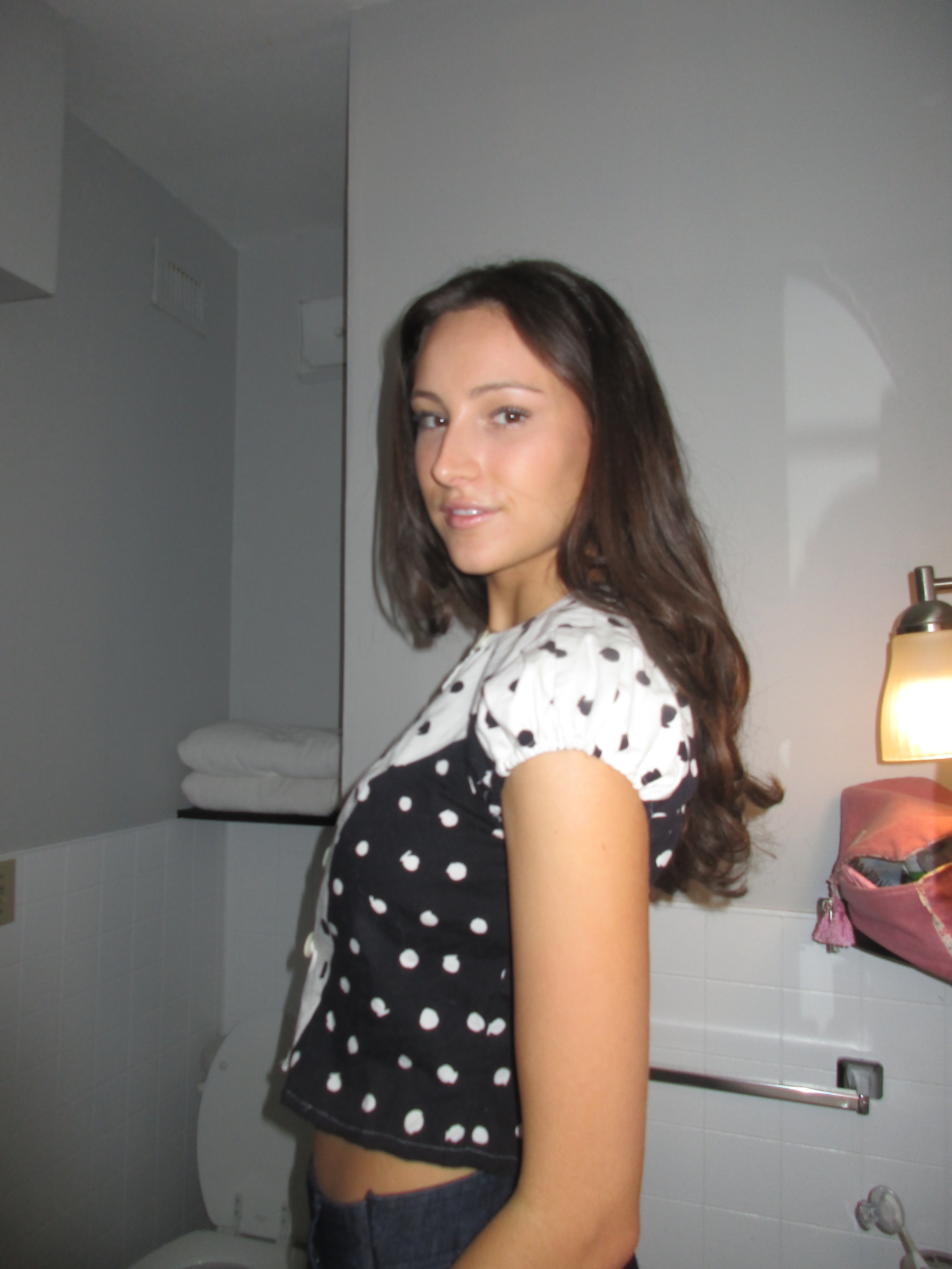 Polka Dot Blouse (XS)