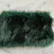 Green fussy clutch