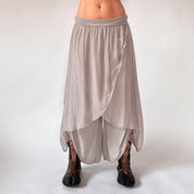 Italian Silk Slate Pants (XS/S)