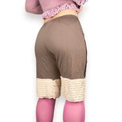 Vintage Victorian-Style Bloomer Shorts (M)