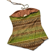 Y2K handkerchief halter top (L)