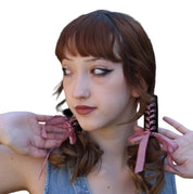 Leather Pigtail Hair Wraps