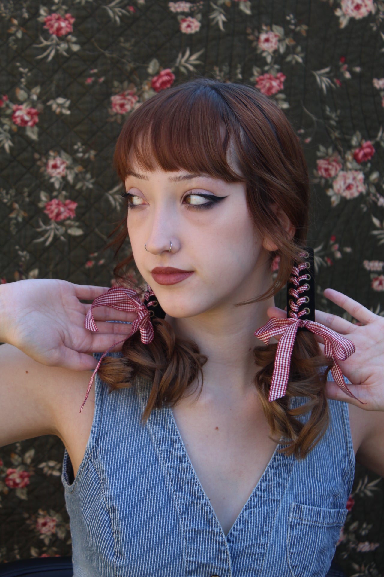 Leather Pigtail Hair Wraps