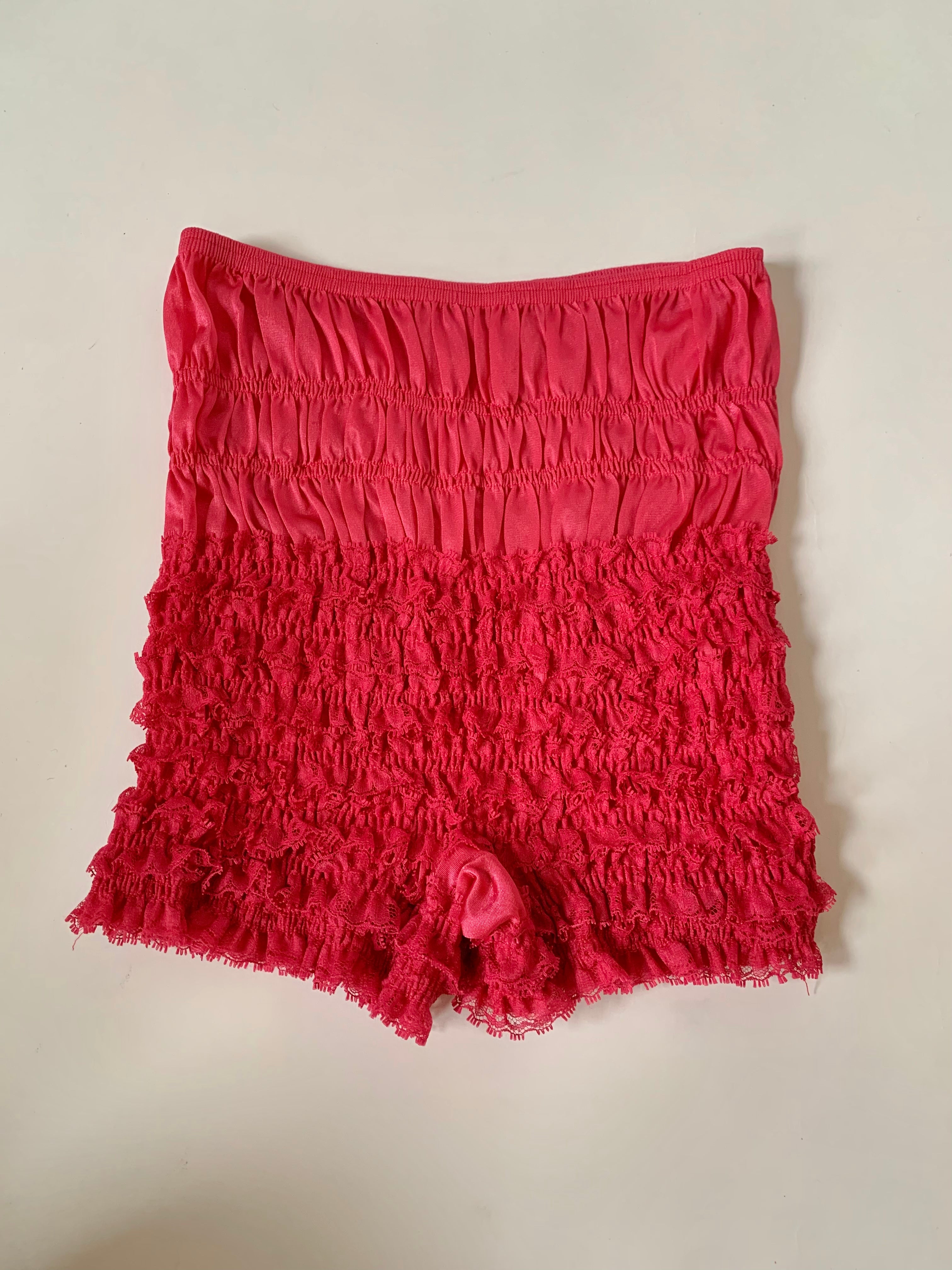 Vintage Ruffle Bloomers - Small