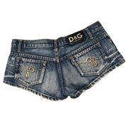Y2K DOLCE & GABANNA mini denim shorts (S)