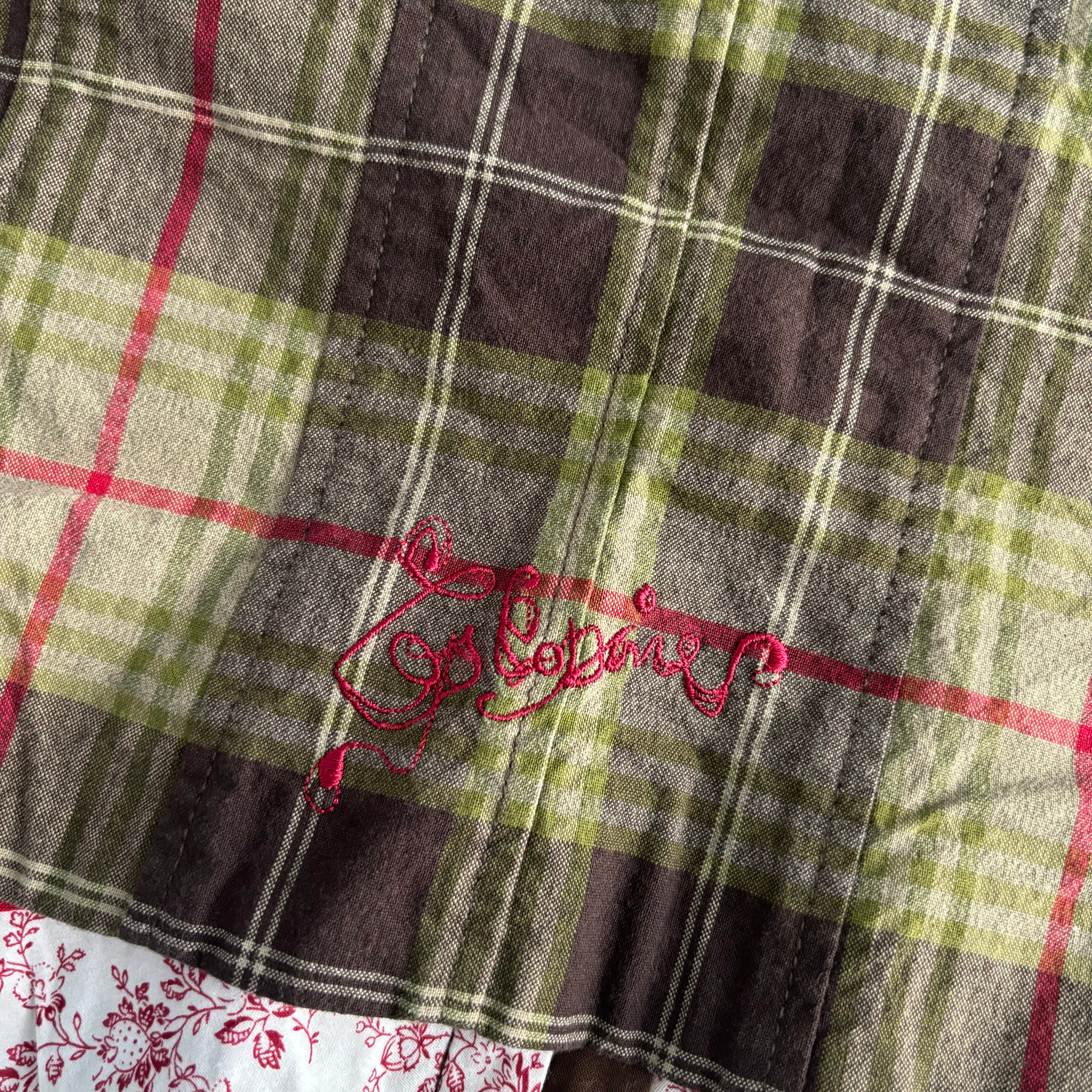 Cop Copine Plaid Corset (S)