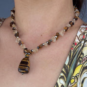 Vintage Tiger’s Eye Necklace