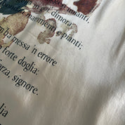 Vintage Italian Silk Graphic Dress (S/M)