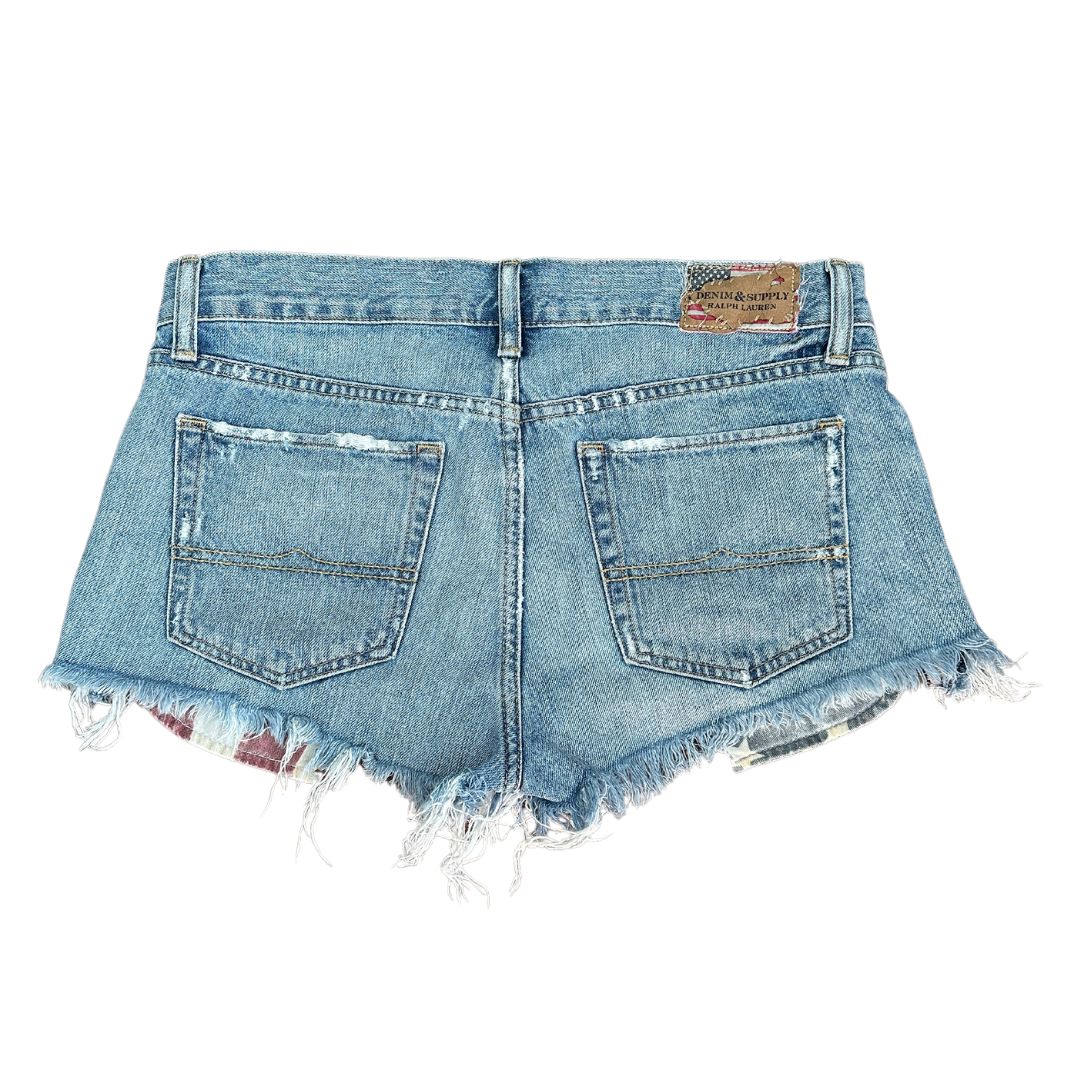 Ralph Lauren Americana Denim Shorts (S)