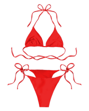 Red Laced Bikini Top (XS-XL)