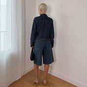 Vintage Miss Sixty Dark Wash Denim Jacket (S/M)