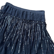 Vintage Italian Mesh Sequin Skirt (S/M)