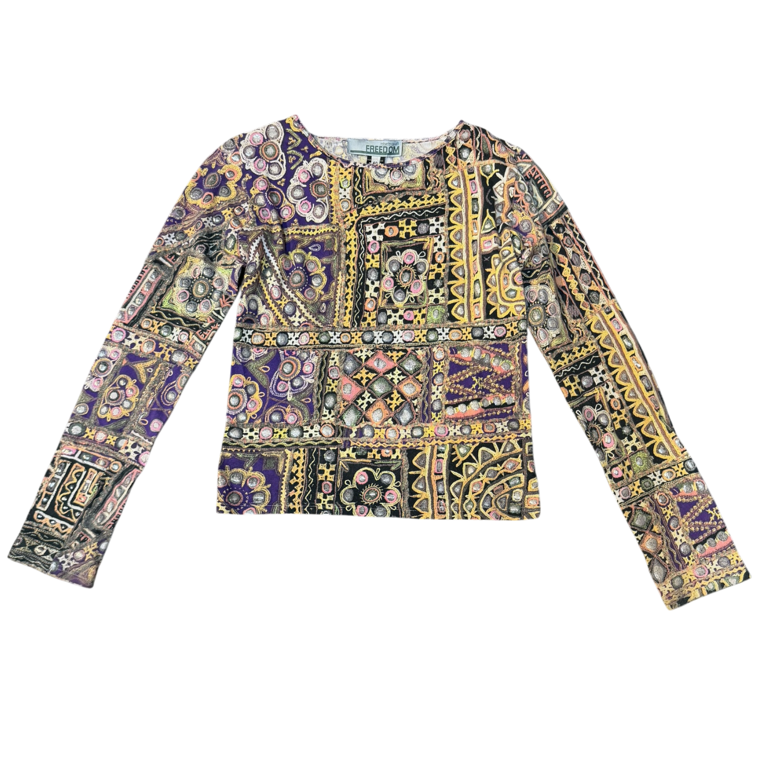 Roberto Cavalli Mosaic Longsleeve (XS/S)