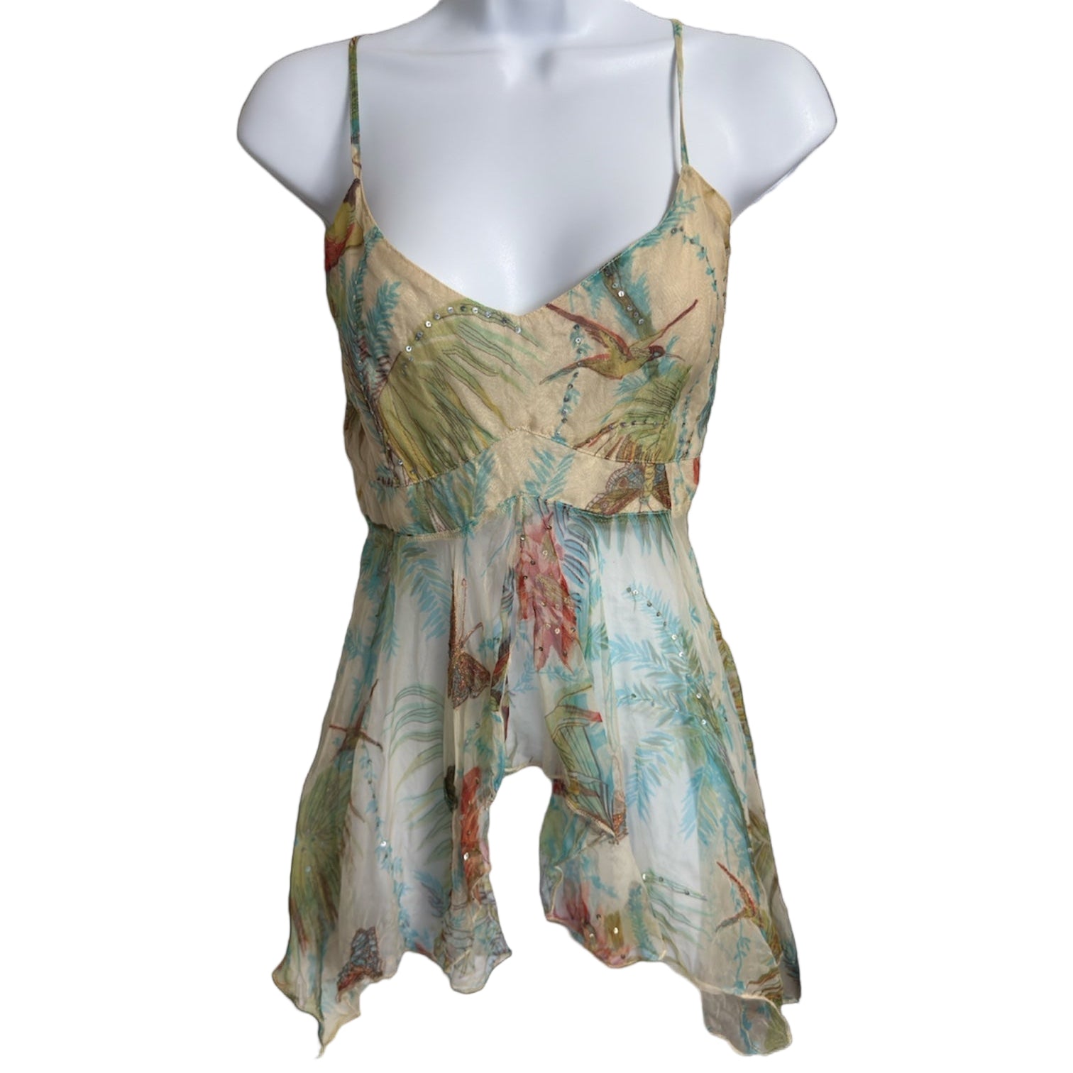 Beaded fairy babydoll cami (m)