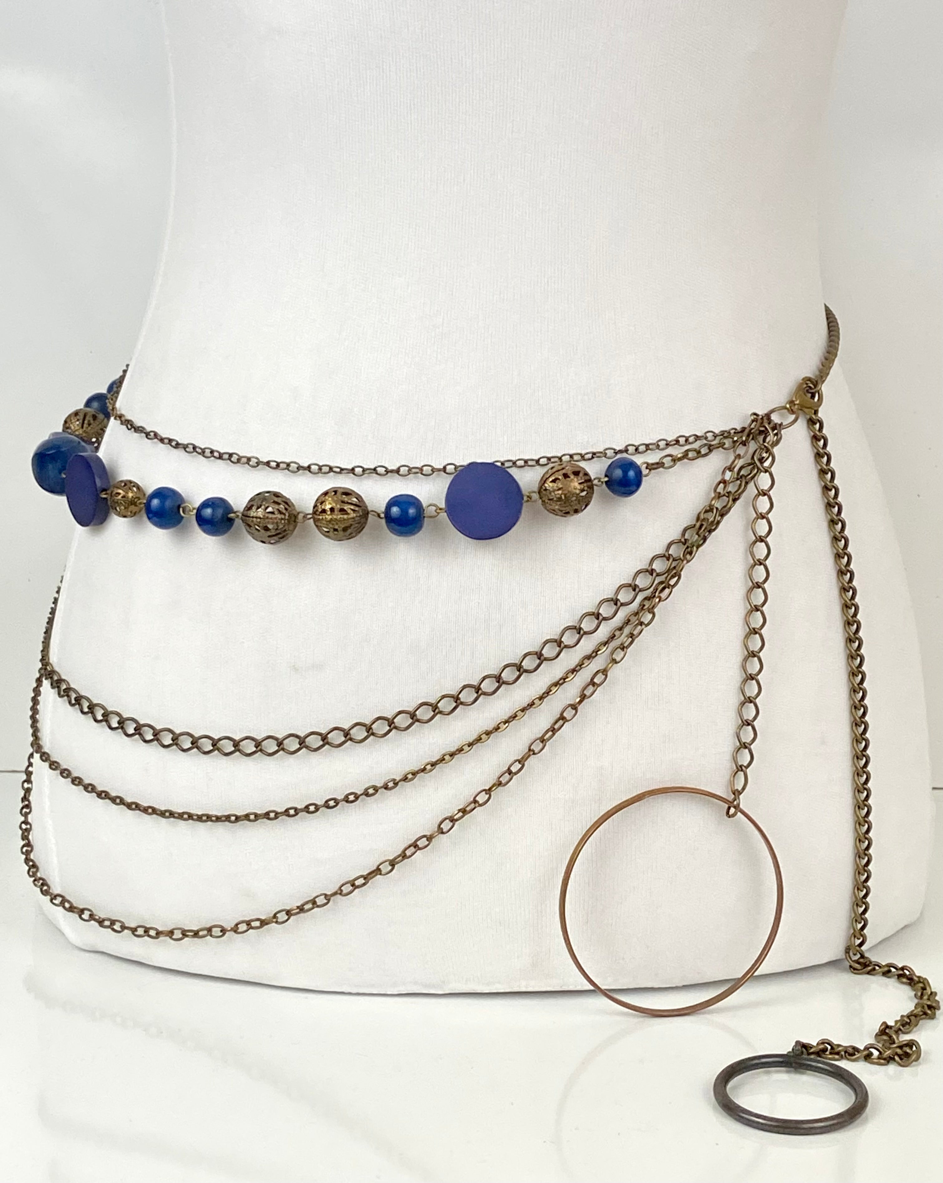 Layers and beads belt