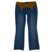 Y2K Western Jeans (L)