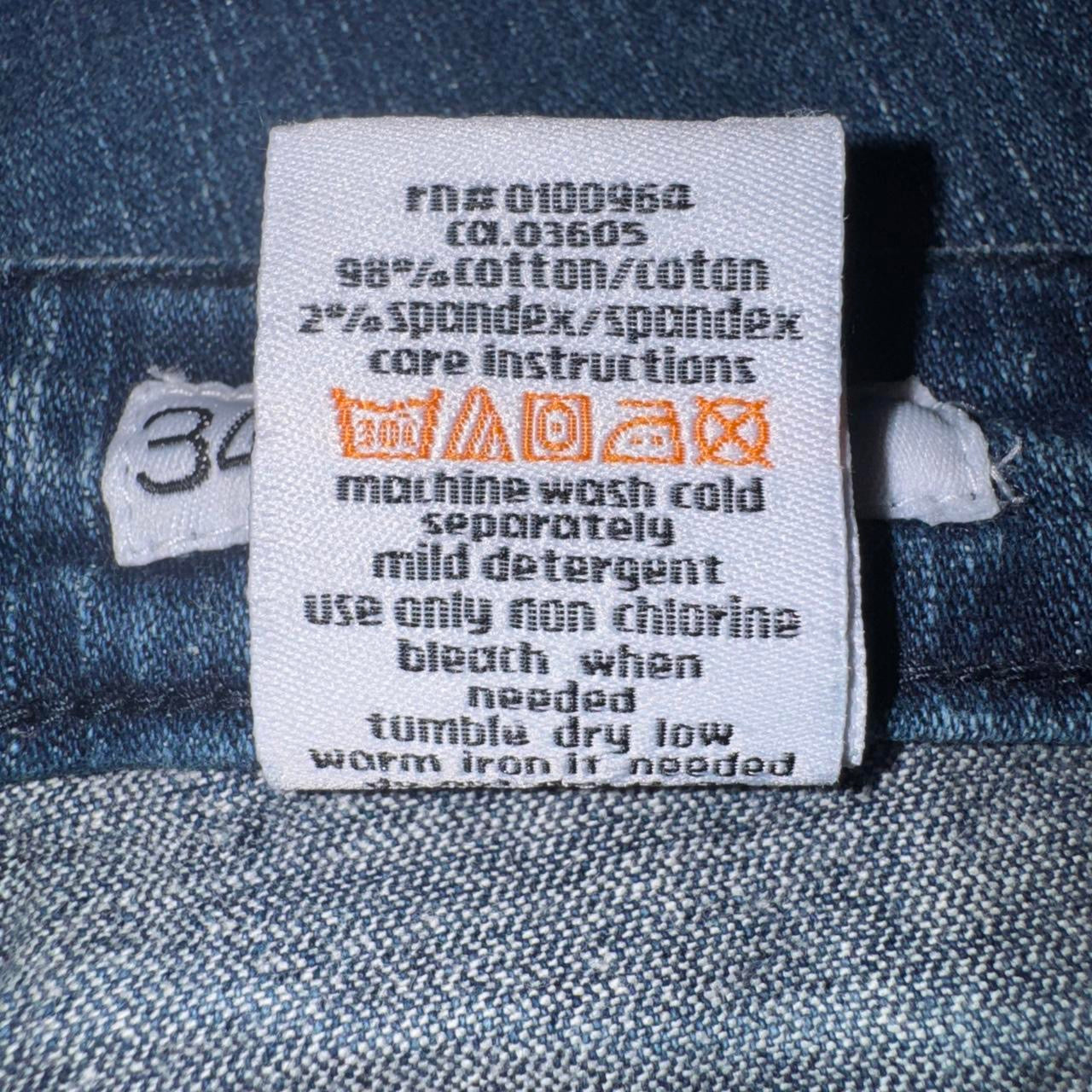 Akademiks 2000s Monogram Print Jeans (L)