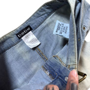 RARE Bebe belted Y2K skirt (S)