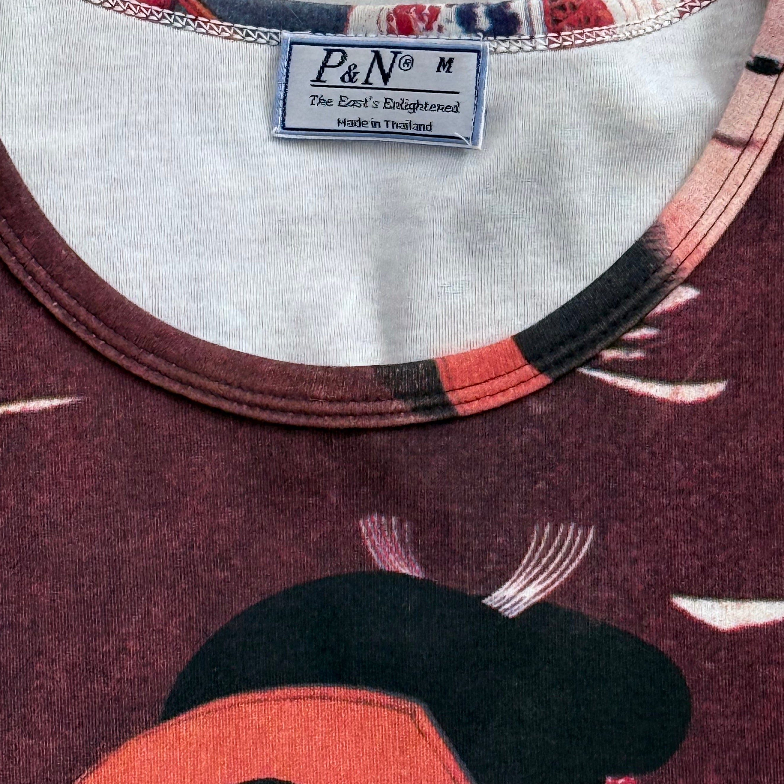 P&N AOP GEISHA LONGSLEEVE TOP (M)