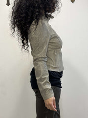 Vintage Italian Lambskin Avant Garde Jacket (XS/S)