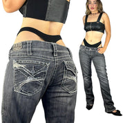 2000s Low Rise Boyfriend Jeans (L)