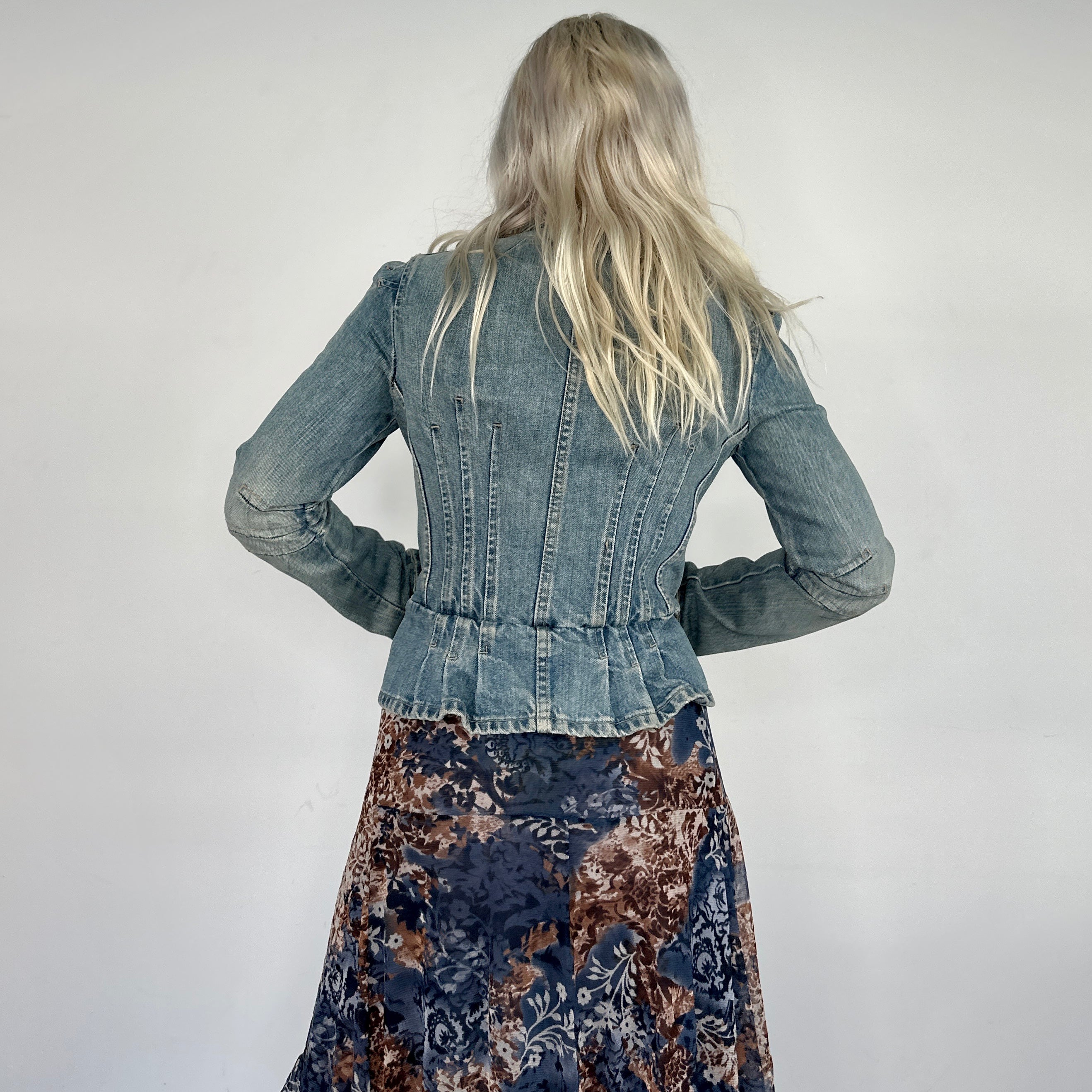 Marc Jacobs Denim Fitted Jacket (S)