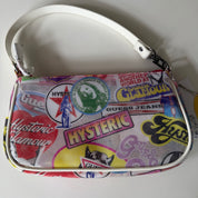 Guess jeans x Hysteric Glamour Printed Baguette Shoulder Bag Y2K Archival Collection