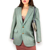 Vintage Alpine Wool Oversized Blazer (L)