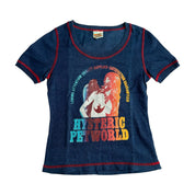 Hysteric Glamour Graphic Top (XS/S)
