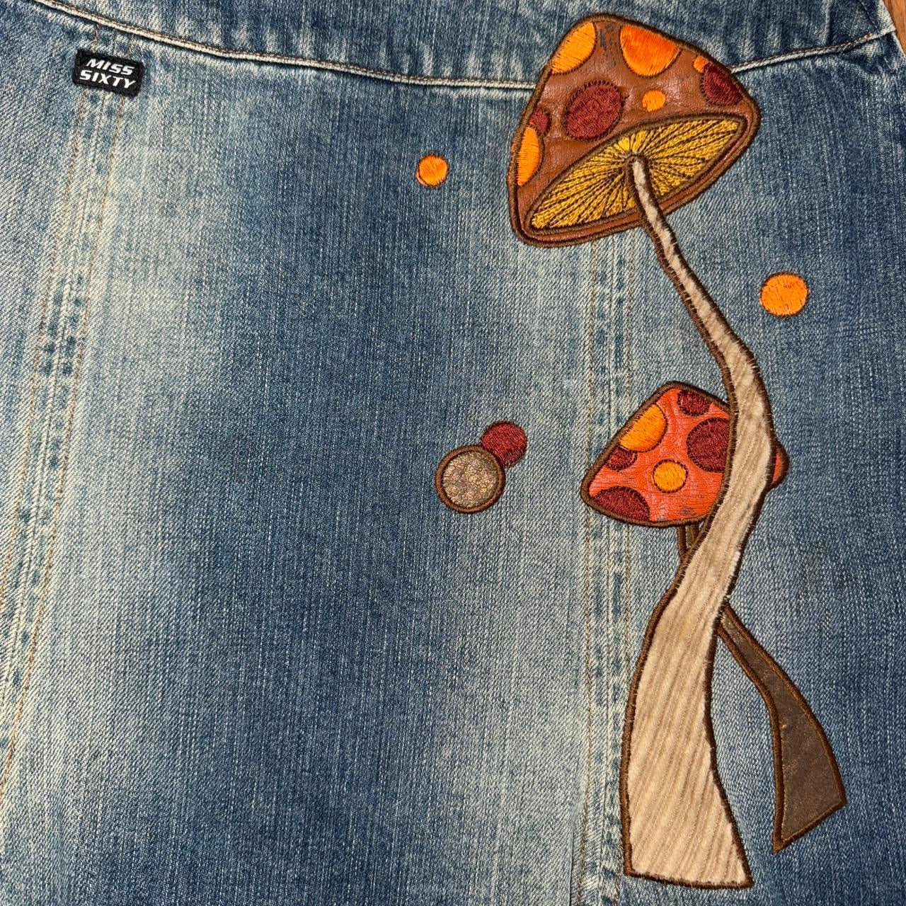 Miss Sixty Mushroom Mini Skirt (M)