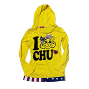Japanese brand GYARU hooded longsleeve (S)