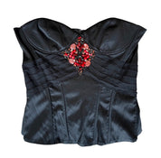Marciano Silk Beaded Corset (M)