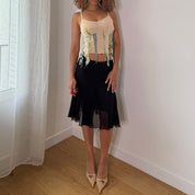 Vintage Cream Cami Top by Liu Jo (S)
