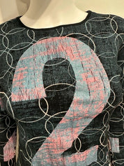 Vintage Custo Barcelona Motif Long sleeve Top (S)