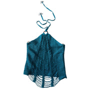 Y2K crochet halter top (S/M)