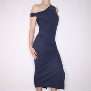 VIVIENNE WESTWOOD Draped Maxi Dress (S) 