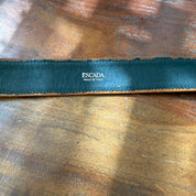 Italian Escada leather belt