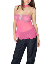 Pink Party Top (M)