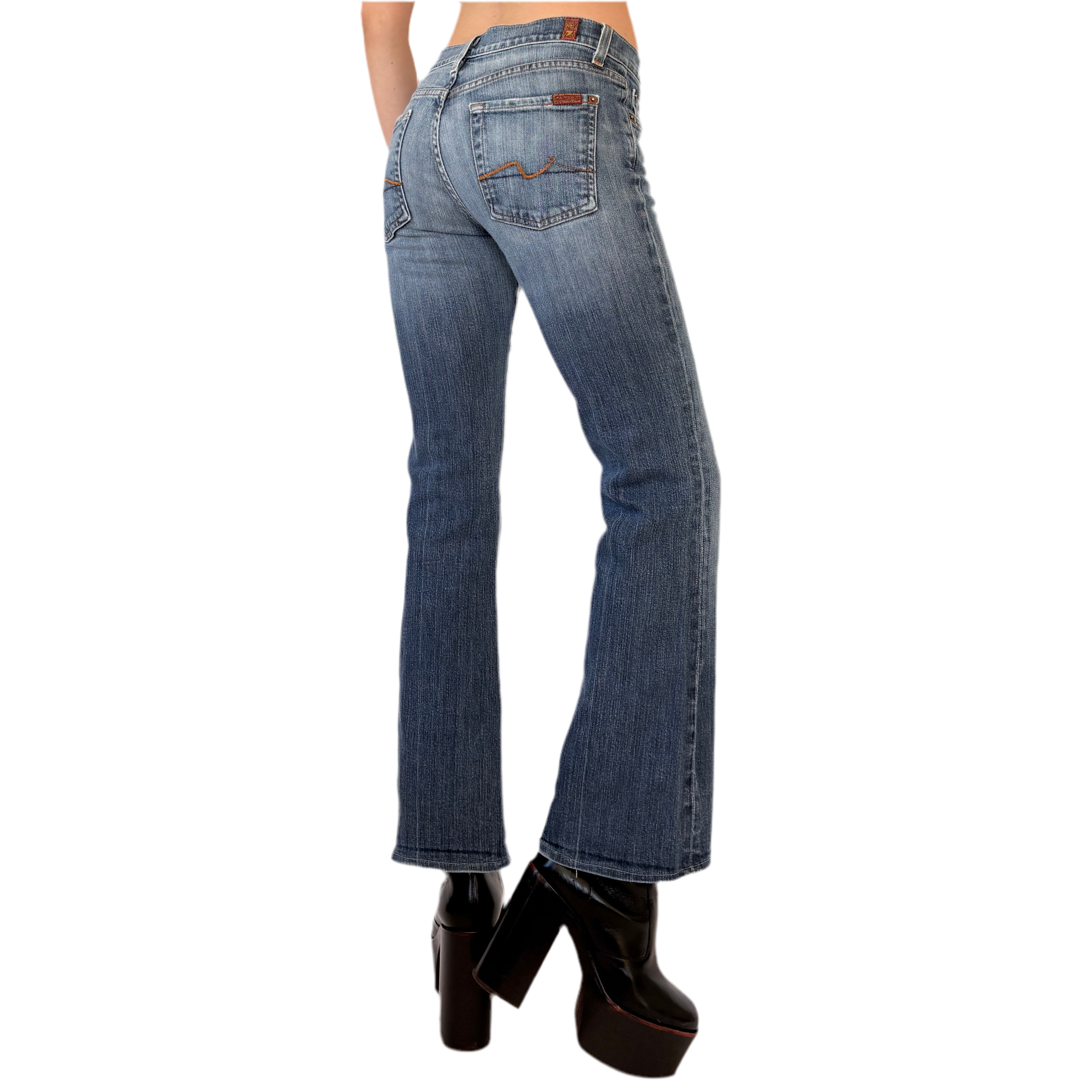 2000s Low Rise Jeans (XS)