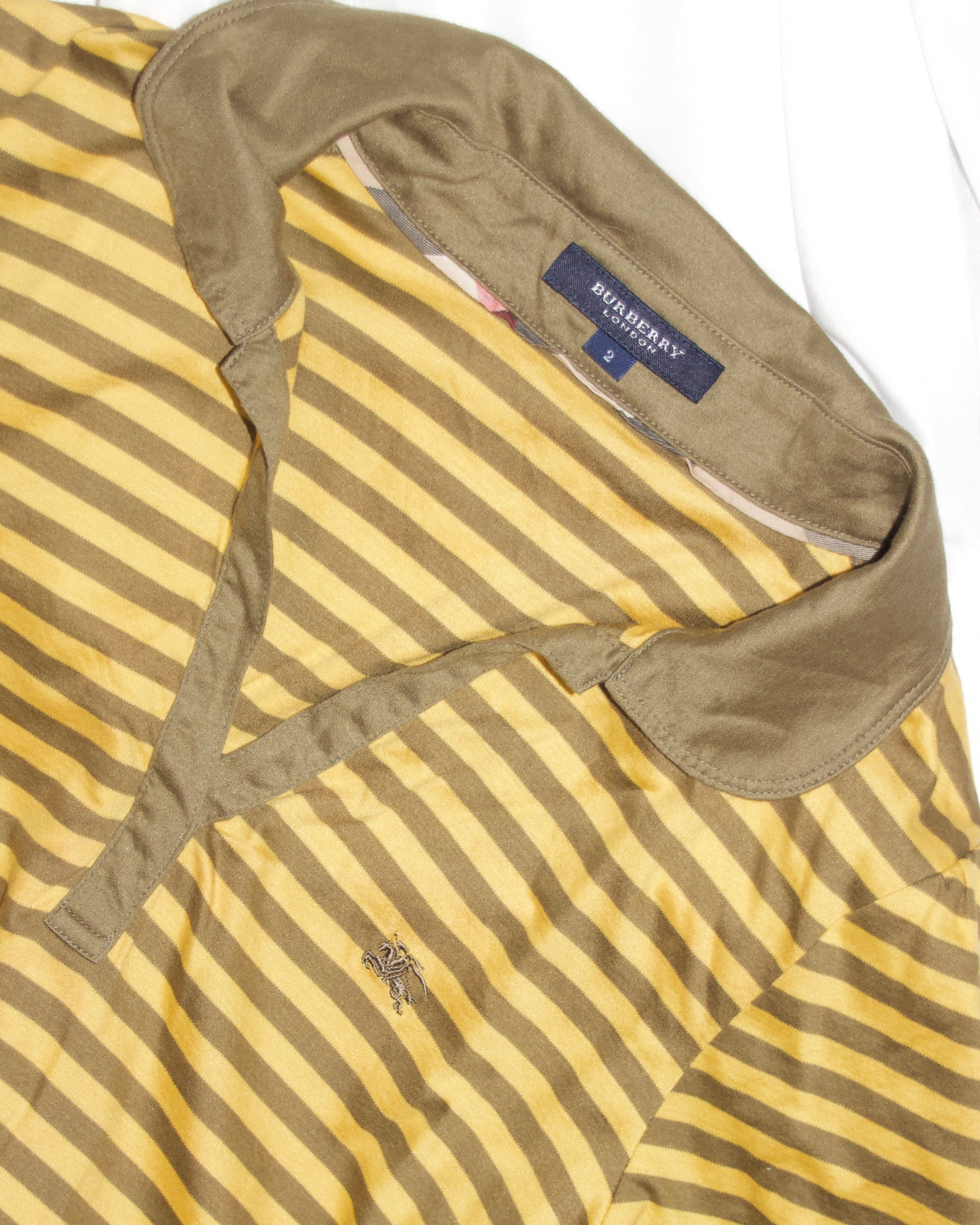 Burberry Polo Striped Mini Dress (S-M)