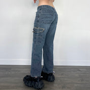 Wrangler Baggy Cargo Jeans (XS)