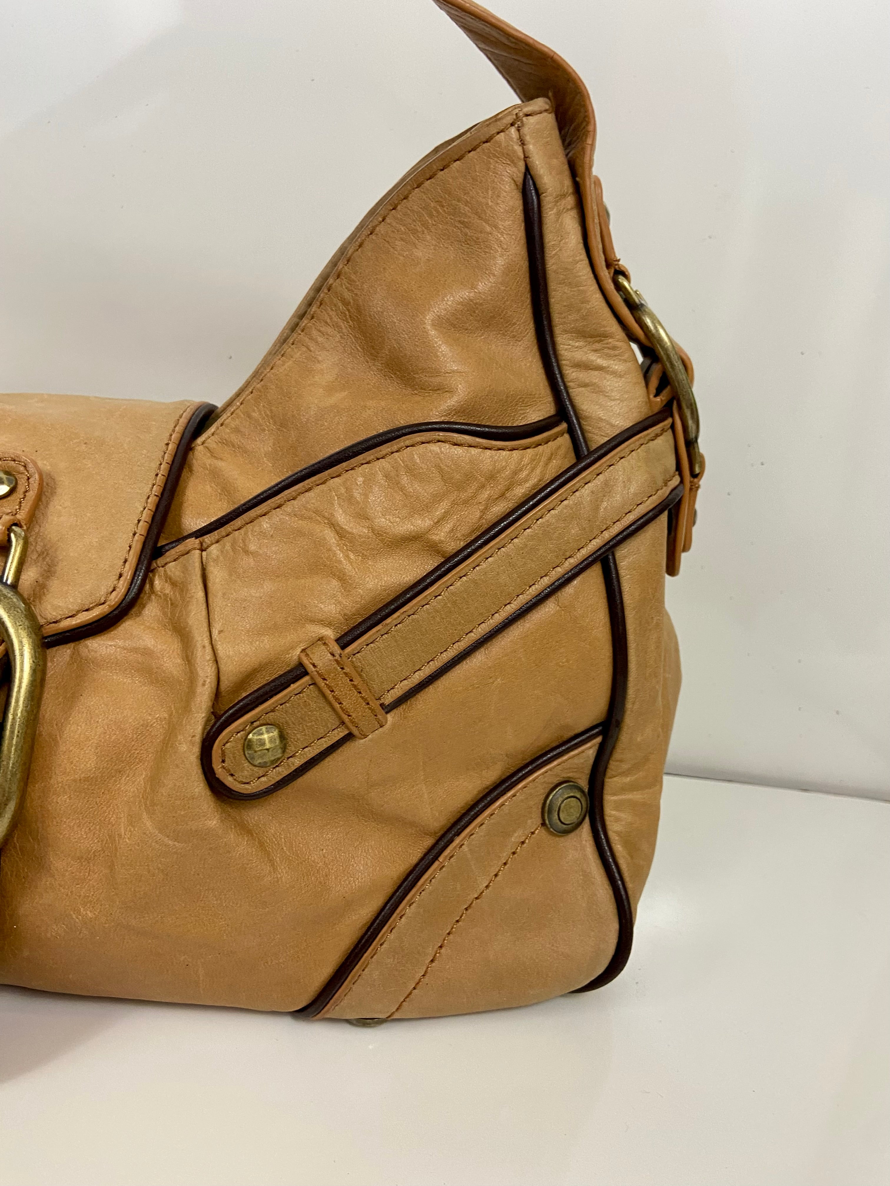 Gianni Bini tan bag