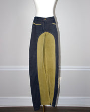 Y2K French Corduroy Pants (S-M)