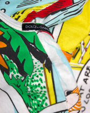 SS2004 Dolce & Gabbana Pop Art Comic Baby Tee (XS/S)