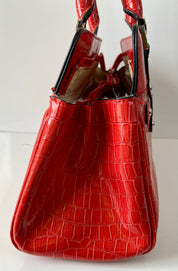 2000s Red Guess Shoulder Bag