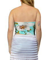 1990s Cacharel Bandeau Top w Lacing (L/XL)