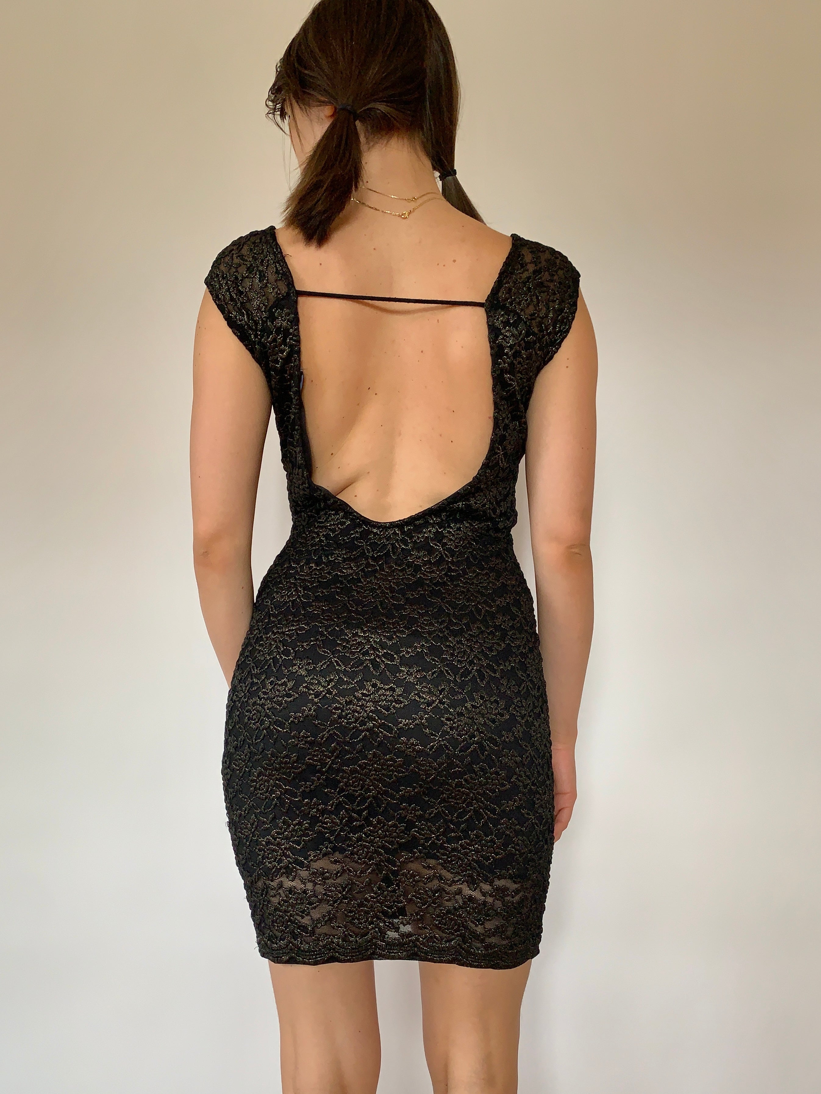 Y2K Lace Dress (M)