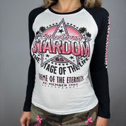 J-Fashion “Stardom” Embellished Graphic Long Sleeve (M)