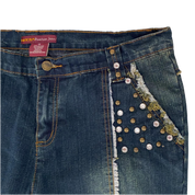 Funky Studded Coyote Ugly Flares (L)