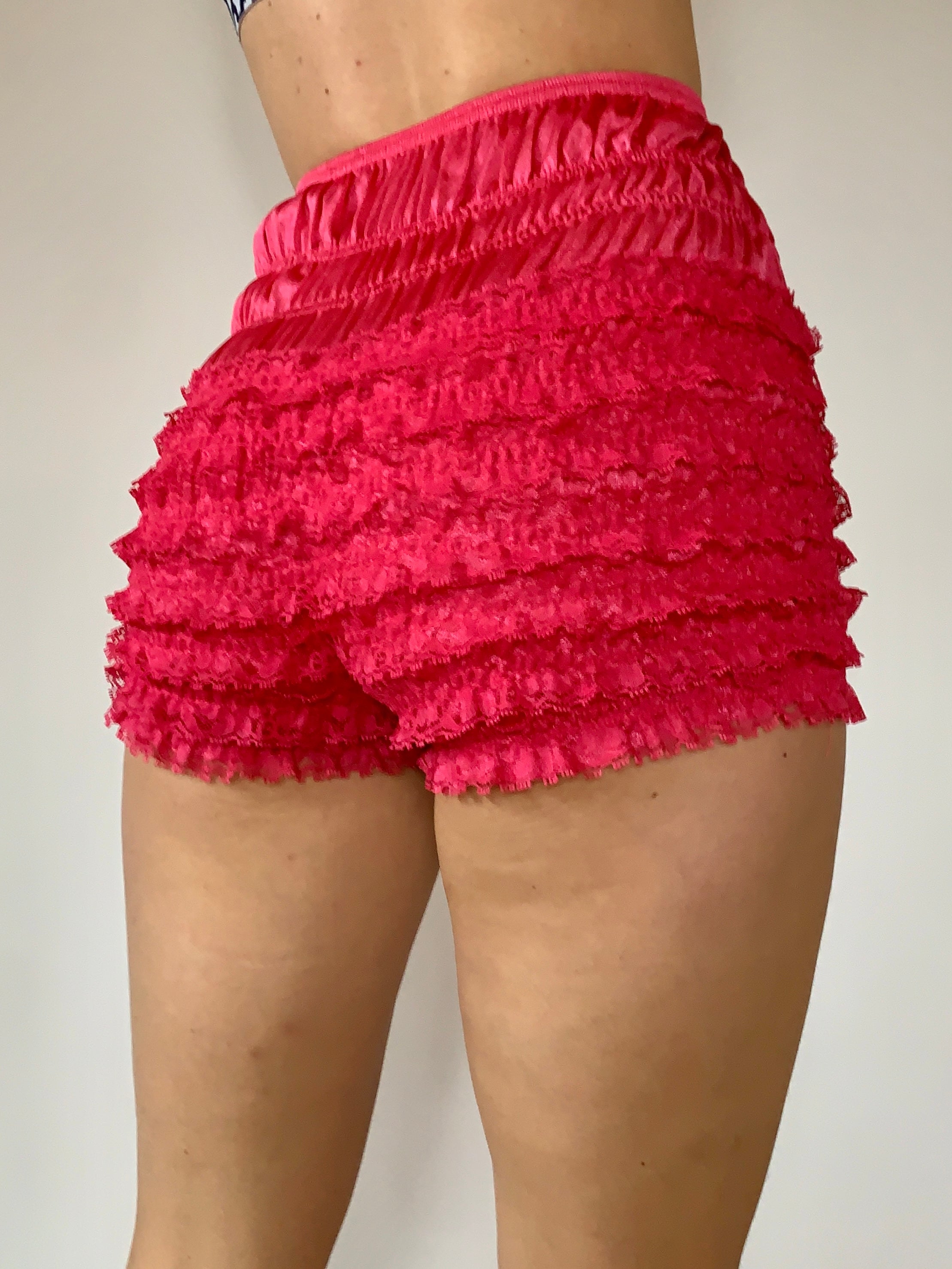Vintage Ruffle Bloomers - Small